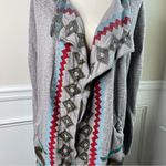 Johnny Was  embroidered‎ floral long sweater cardigan size small boho Photo 1