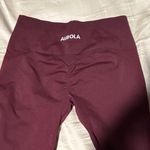 Aurora Women's Burgundy Leggings Red Photo 3