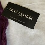 Cherry LA Oh LA La Cheri  Bodysuit Women’s purple  black Teddy 1X 2X Photo 6