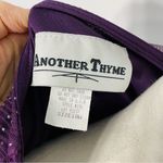 VINTAGE 90s ANOTHER THYME Sparkly Purple Top Size 18W Photo 5