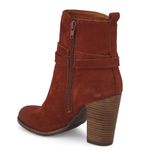 Lucky Brand Latonya Belted Bootie in Russet Nubuck | Size 7.5 Photo 1