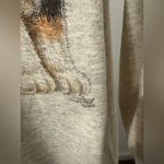 Vintage Kittens Brand Calico Cat Tunic Sweatshirt Nightshirt One Size S M L Gray Photo 1