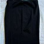 Theory  Brookelle S Gleam women’s pencil silk blend skirt‎ black medium Photo 0