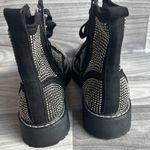 Madden Girl  Black Studded Combat Boots Photo 6