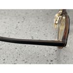 Calvin Klein 641 051 Eyeglasses Frames ONLY Japan 48-18-140 Black Horn/Brown Photo 9