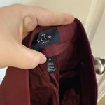 White House | Black Market Elegant Burgundy Women's Capris Photo 5