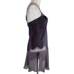 Victoria's Secret  Satin Sheer Slip Dress XS Lace Trim Babydoll Y2K Whimsigoth Photo 4