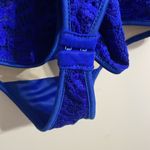 Body Shaper Faja Blouse Top Blue Lace Made in Colombia Body Control Size XL Photo 4