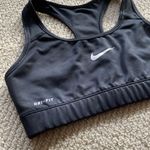 Nike Pro Dri-FIT Sports Bra Medium Support Black Size Small Like New Unpadded Photo 1