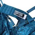 City Chic NWT Blythe Underwire Bodysuit Teal Lace Plus Size 42C/D Boudoir Photo 6