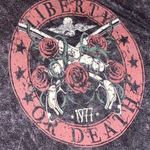 vintage savannah Liberty or Death Country Rocker Soft Flowy Tank Photo 2