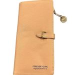 Forever Young Wristlet Wallet Women's Leather Zipper Coin Purse Cash NEW Pink Photo 7