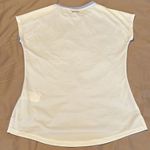 Adidas  primeblue size small lavender front longer white back cap sleeves GUC Photo 2