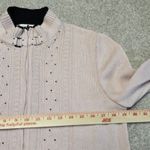 St. John Collection Santana Knit Sz 8 Cardigan Sweater Jacket Pink/Black Luxury Photo 6