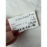 Lilla P Tank Top Women‎ Large White Cotton Lace Double Layer Shell NWT Boho Photo 7