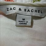 Zac and Rachel  women’s size medium pullover hi low blouse pleated lace detail nwt Photo 6