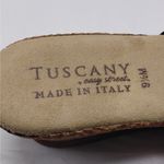 Tuscany Easy Street Italian Wedge Sandal 9.5M Blue Slip On Casual Slides Shoes Size 9.5 Photo 8