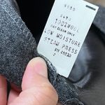 Vintage Finity Saks Fifth Avenue Wool Pleated Maxi Skirt Size 10 Gray Photo 4