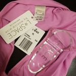 l*space ππ Ribbed Bikini Set Rosebud Pink M/XL NWT Photo 11