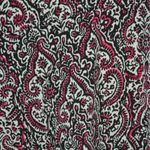 Catherines  Red Black Print 3/4 Sleeve Blouse Top Size 2X 22/24W Half Zip Tunic Photo 8