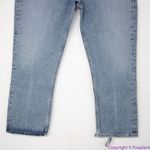 AGOLDE NEW  Riley High Rise Cropped Straight Fit‎ Jeans in Emulsion wash, 31 Photo 5