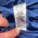 Jessica McClintock VTG  80s  Satin Blue Strapless Bubble Mini Dress Sz 5 Photo 11