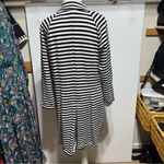 CAbi  | Byline Black & White Stripe Full Zip Jacket 5851 Women's L Photo 3