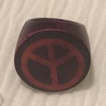 Y2K Peace Ring Purple Photo 0