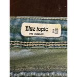 Blue Topic Jeans Womens 17/18 Light Wash Distressed Ripped Knee Skinny Stretch Photo 6