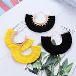 Fashion shiraleah anya Earrings tassel bundle Black Photo 0