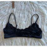 SKIMS Skim Fits Everybody Lace Scoop Bralette Onyx Size Large Photo 5