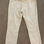 Hue White Ultra Soft Denim High Waist Skimmer Pants XL Photo 4