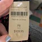 Coldwater Creek NWT  Fleur de Lis Dress, size 8P Photo 7