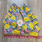 NWT Sugar Bee Colorful Lemon Floral Print Flutter 2 Photo 15