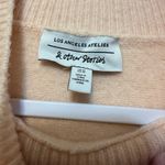 & Other Stories & Other Stories Light Pink Mock Neck Cropped Sweater Size Medium Wool Blend Photo 1