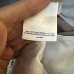 Lands' End Lands's End Fit 2 Shorts Women's Sz 12 Khaki Chino Flat Front Zip Cotton Blend Photo 3