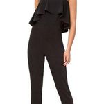 superdown x Revolve - NWT Reina Ruffle Strapless Jumpsuit Sz L Photo 0