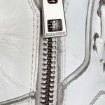 Zadig & Voltaire High Top Flash Sneaker White Lightning Lace Up Leather Size 36 Photo 12