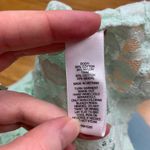 EXPRESS Mint Green Lace Studded V Neck Sleeveless Tank Top Womens Size Medium Photo 4