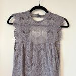 Free People  Daydream Lake Periwinkle Bodycon Lace Mini Dress Size S Photo 4
