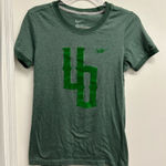 Nike  Oregon Green Velvet Flocked Logo Tee Photo 0