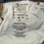 BLANK NYC  Raw Hem Distressed Denim Mini Skirt - Blue - 28 Photo 7