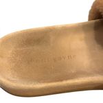 Jenni Kayne Shearling Slide Sandals Natural 40 Tan Size 10 Photo 5