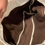 Betaseed Canvas Tote Shopper Shoulder Bag Brown Khaki Medium vintage 90s farmer Photo 3