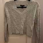 Streetwear Society Crop gray sweater Photo 0