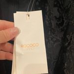 NWT Rococo Sand Sade Midi Dress Size XS Black Photo 2