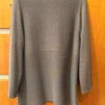 Saint James Cardigan Sweater Wool Knit Ribbed Big Buttons Long 14 Brown Photo 1