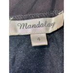 NWT Mandalay Black Purple Silk Beaded Sequin Feather Mini Evening Dress Womens 4 Photo 9