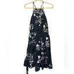 Joie  Deme‎ B Halter Hi/Low Dress in Midnight Blue Women's sz S Photo 2
