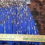 Sherri Hill  Style 8443 Sequin Cobalt Royal Blue Short Strapless Prom‎ Dress 0 Photo 9